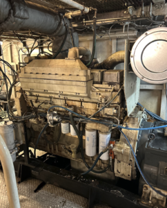 Cummins KTA19 Engine In A Tugboat